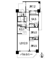 Floor: 3LDK + S + WIC + SIC, the occupied area: 83.03 sq m, Price: TBD