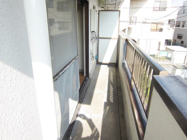 Balcony. Southeast-facing balcony