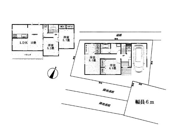 Floor plan. 36,800,000 yen, 4LDK, Land area 100.35 sq m , Building area 104.33 sq m floor plan