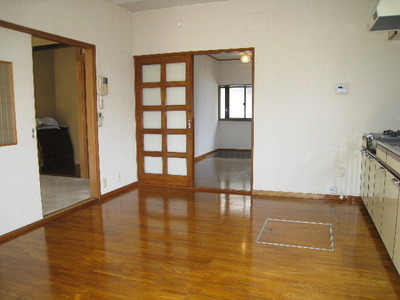 Living and room. Flooring