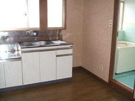 Kitchen. Window is bright kitchen. 
