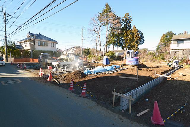 Local appearance photo. Subdivision appearance landscape (H25.12.22 shooting)