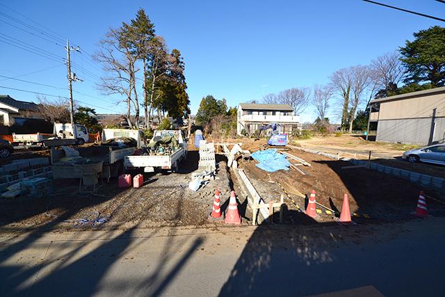 Local appearance photo. Subdivision appearance landscape (H25.12.22 shooting)