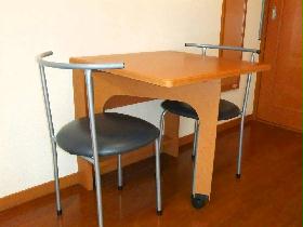 Other. Folding table ・ 2 chairs. 
