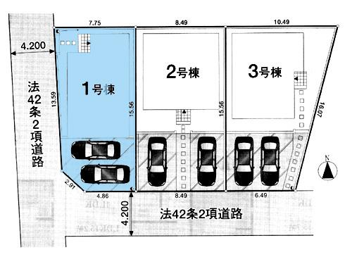 The entire compartment Figure. All sections south road