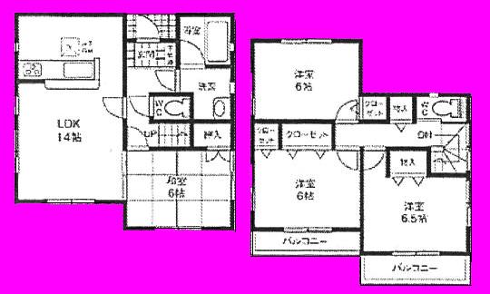 Floor plan. (3), Price 29,800,000 yen, 4LDK, Land area 149.63 sq m , Building area 89.1 sq m