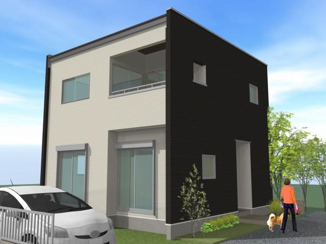 Rendering (appearance). Modern appearance to feel the near future. Sense of the people who live even light Well.