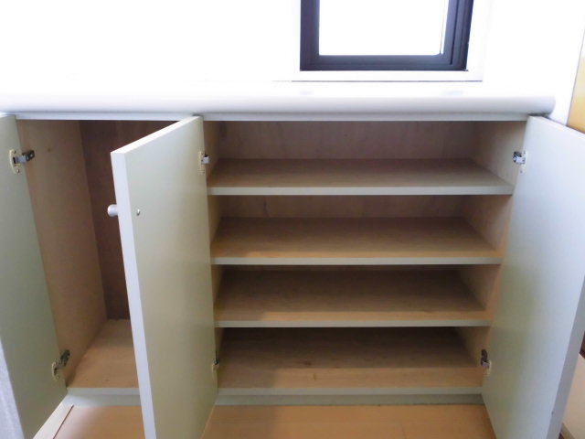 Entrance. There entrance shoe box. 