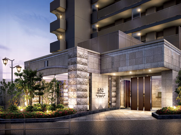 Buildings and facilities. Approach Rendering