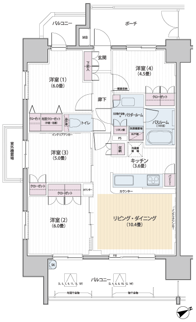 Floor: 4LDK, occupied area: 75.99 sq m, Price: 31,400,000 yen ・ 34,900,000 yen, now on sale