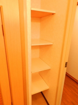 Washroom. shelf