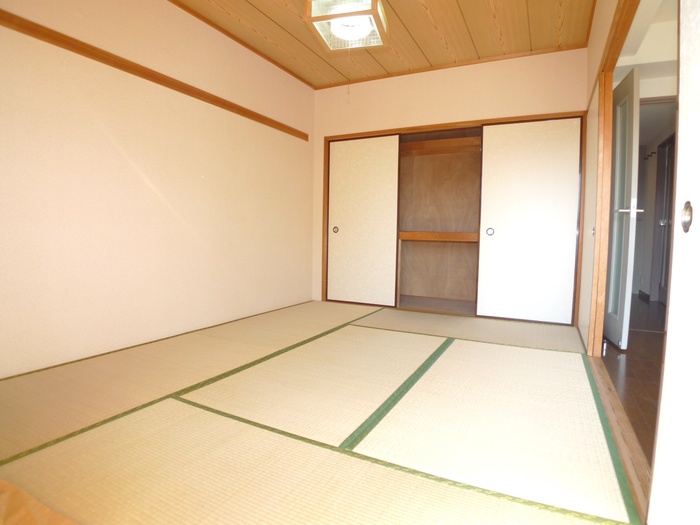 Living and room. It is still tatami! 