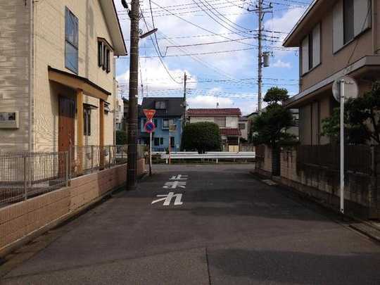 Local land photo. Local front road photo