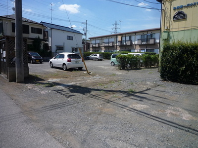 Parking lot. Parking space