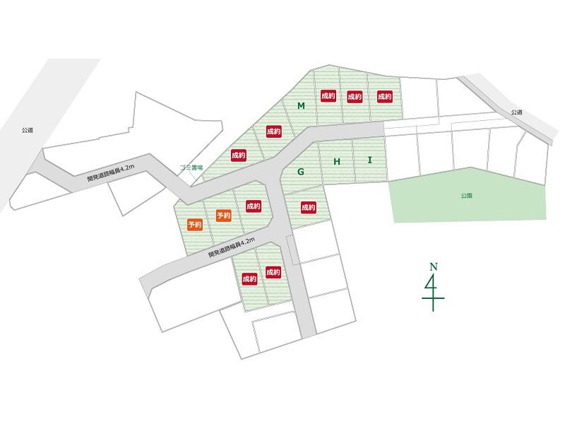 The entire compartment Figure. It is quiet and green surroundings, yet the proximity of the 4-minute walk from the station. 