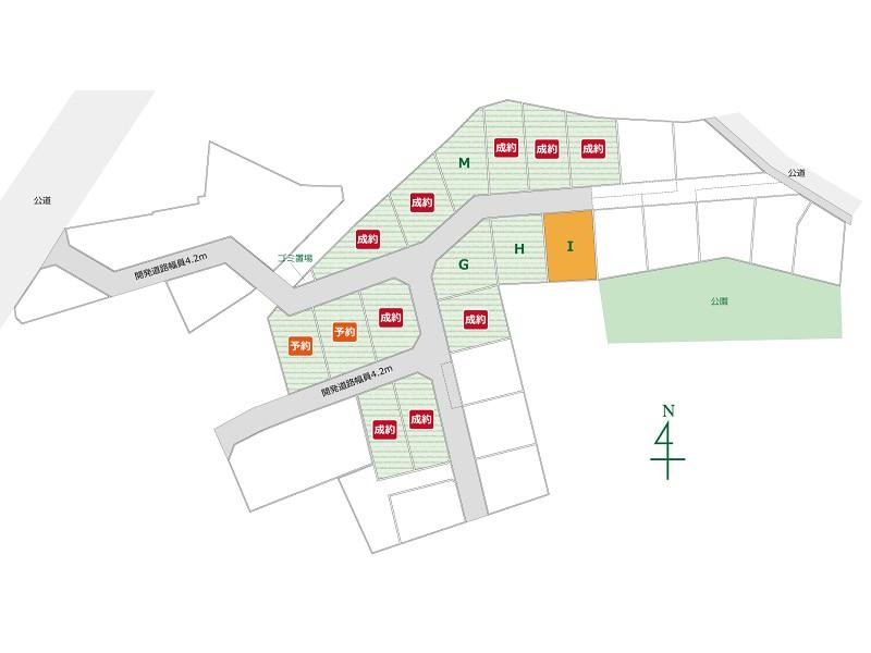 Compartment figure. Land price 13.8 million yen, Land area 115.3 sq m