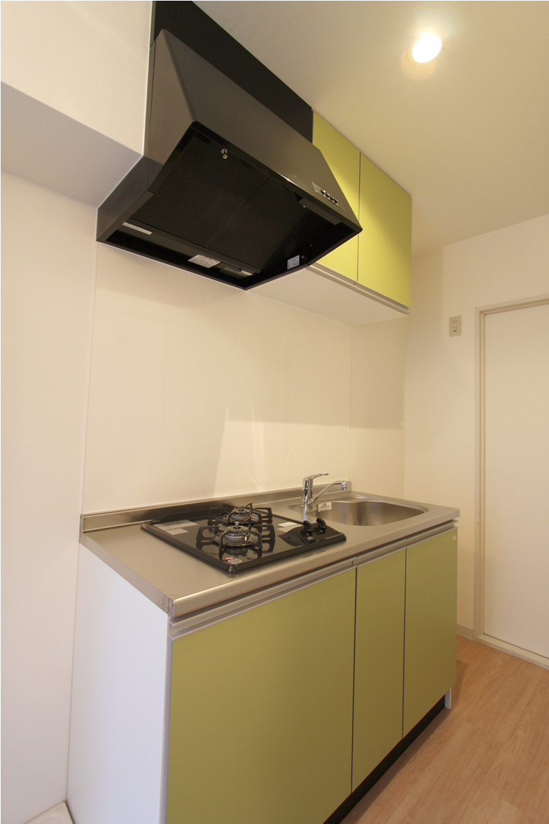 Kitchen. Two-burner stove system Kitchen! It will also be the arm of cuisine! 