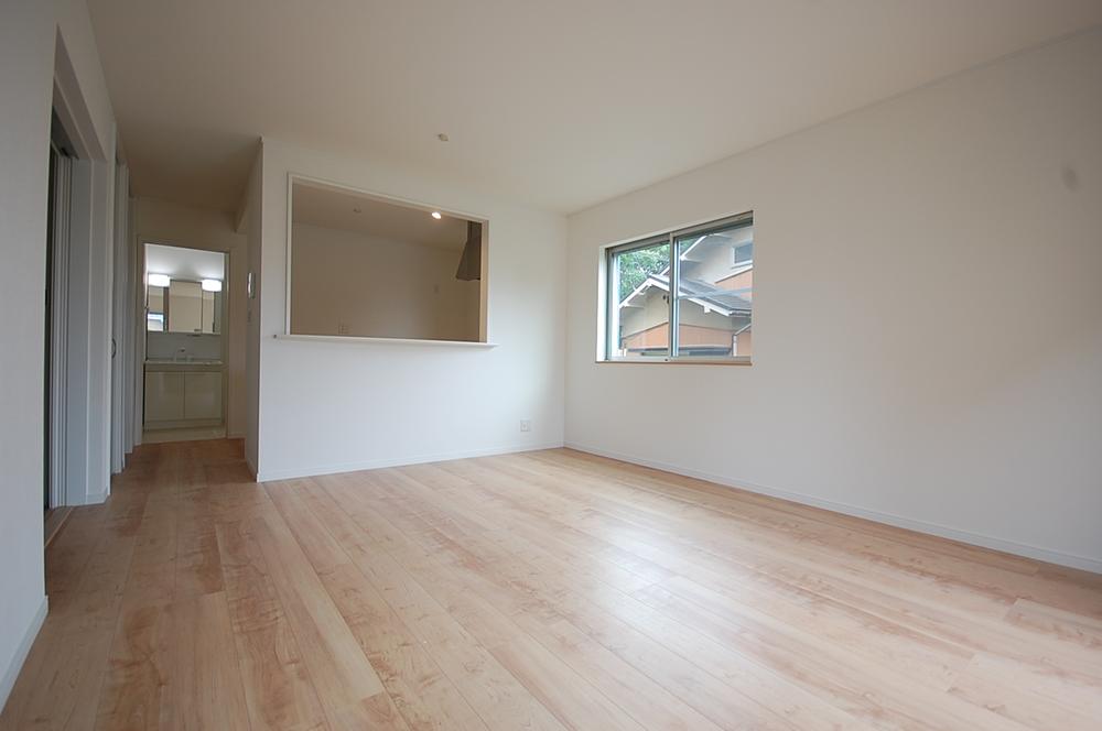 Building plan example (introspection photo). Example of construction. living. 