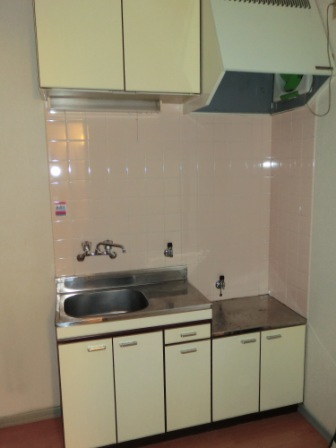 Kitchen. Gas stove installation Allowed. Convenient for small window There is also a bright and ventilation in the transverse