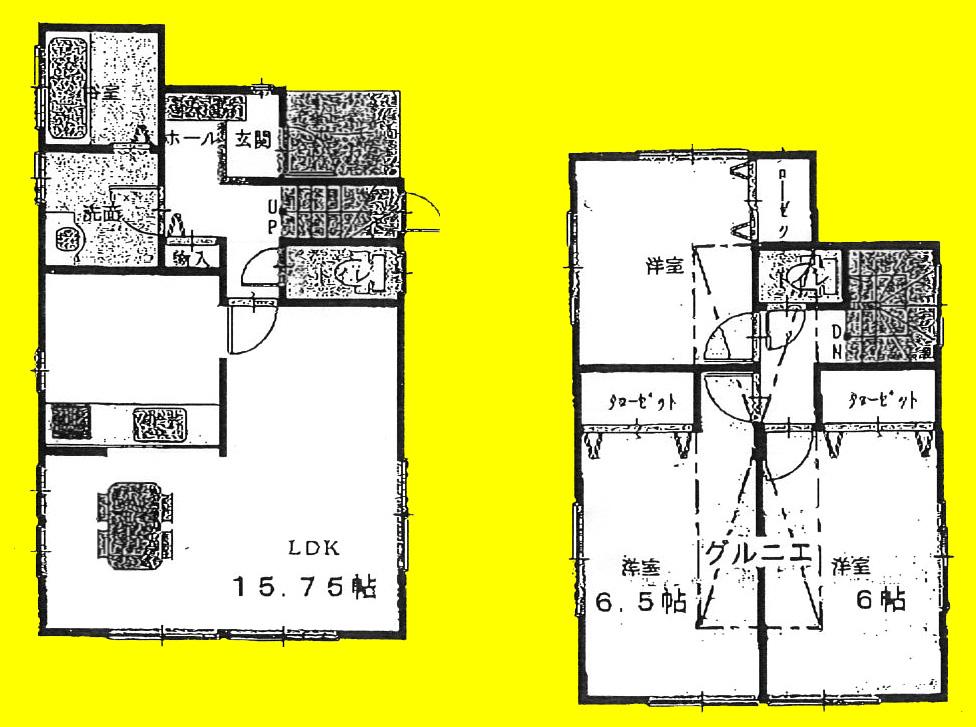 Floor plan. 27,800,000 yen, 3LDK, Land area 101.49 sq m , Building area 81.14 sq m