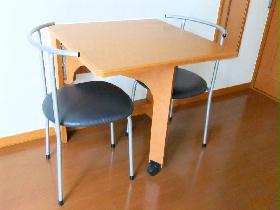 Other. Chair, Folding table