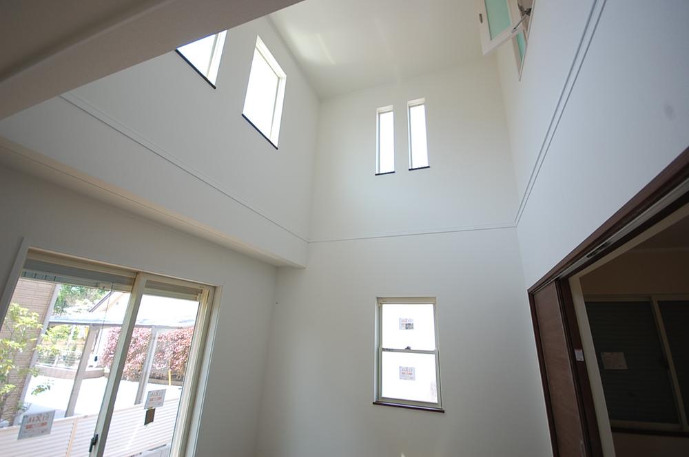 Building plan example (introspection photo). Example of construction. Blow-by