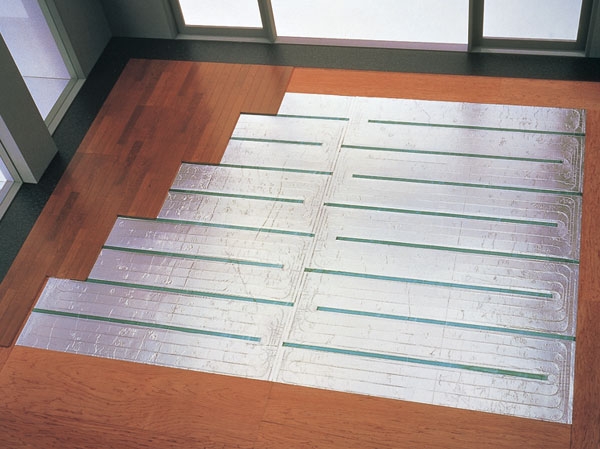Other.  [TES hot water floor heating] TES hot-water floor heating to keep gently pleasant room temperature to body.