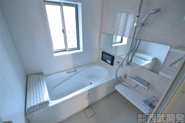 Bathroom. With bathroom TV!