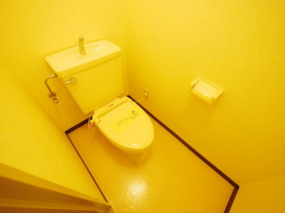 Toilet. Toilet with cleanliness! 