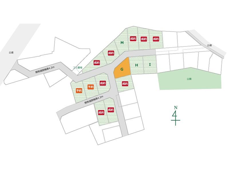 Compartment figure. Land price 12.3 million yen, Land area 115.3 sq m