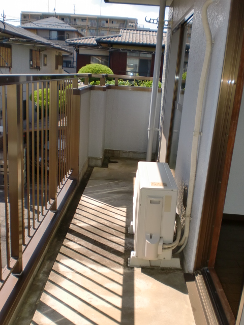 Balcony. Sunny