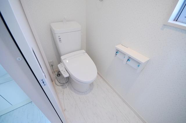 Toilet. With warm water washing toilet seat toilet (2nd floor)