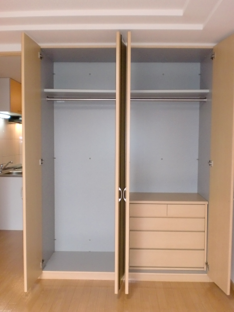 Receipt. Mirror with closet