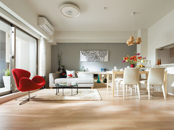 Living.  [H type ・ living ・ dining] Brightly, Comfortable, Living space that can achieve a comfortable living.
