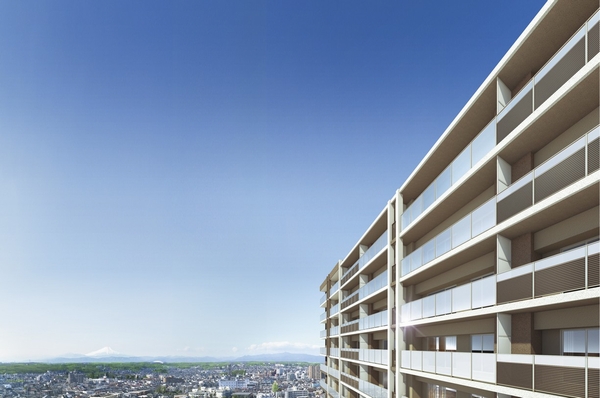 To view photographs taken from the local 20th floor equivalent to the southwest in January 2013, The Rendering CG synthesized, Plus the light, or the like CG processing, You actual and slightly different. It should be noted, View, etc. is not something in the future to guarantee