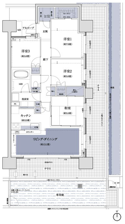 Floor: 4LDK + WIC + SIC, the occupied area: 90.11 sq m