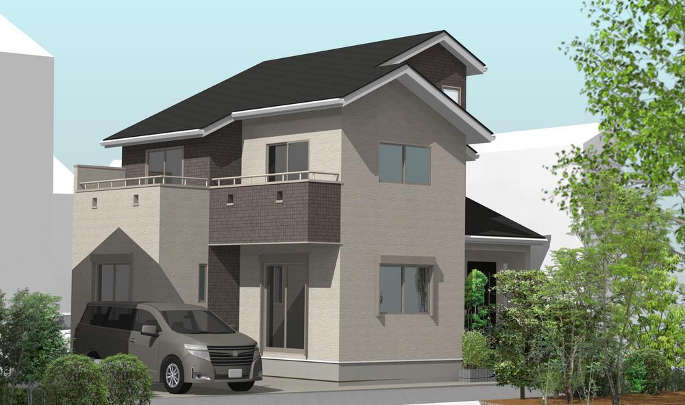 Rendering (appearance). Stylish appearance of elegant color