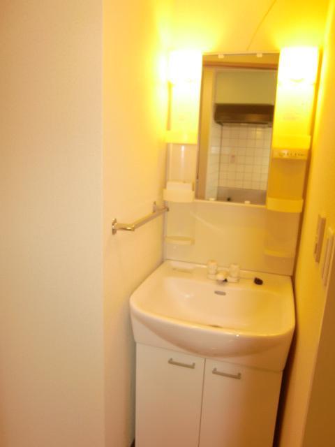 Washroom. Independent wash basin