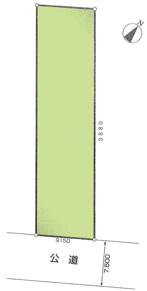 Compartment figure. Land price 49 million yen, Land area 328.83 sq m compartment view
