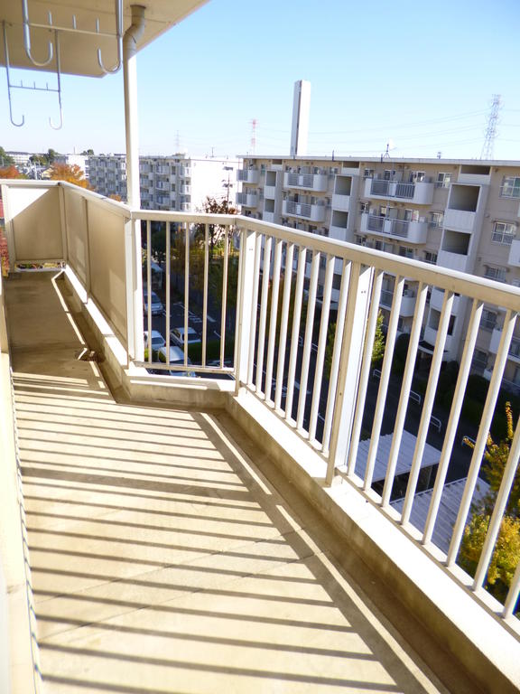 Balcony. Since the top floor of, Outlook good