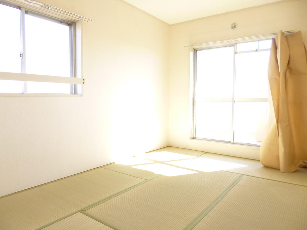 Living and room. Tatami rooms are two-sided lighting