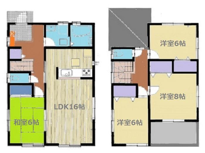 Floor plan. Access view