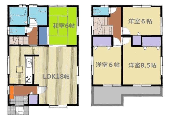 Floor plan. Access view