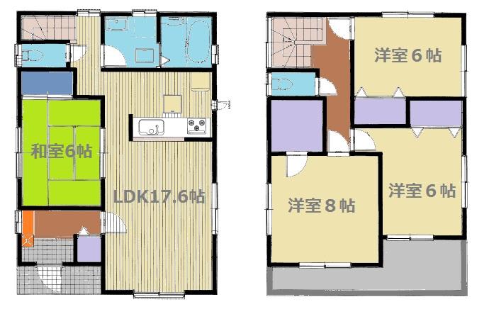 Floor plan. Access view