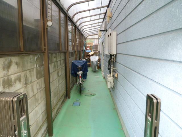 Other common areas. bicycle parking space