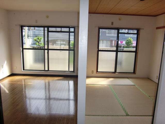 Living and room. Western style room Japanese-style room