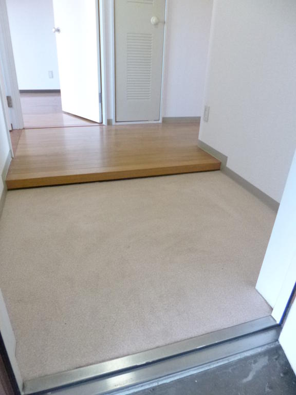 Entrance. It is safe step is less