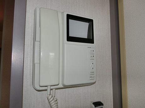 Security. Monitor with intercom