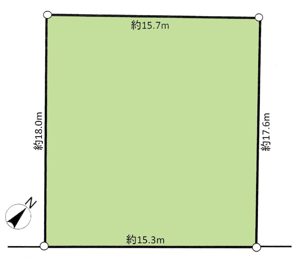 Compartment figure. Land price 30 million yen, Land area 277 sq m compartment view