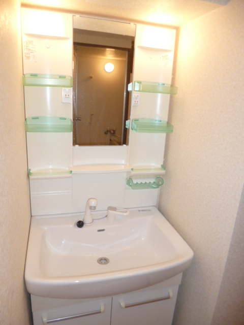 Washroom. Independent wash basin